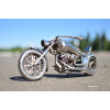 Chopper bike wrought iron art